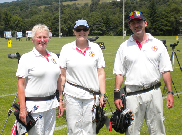 3 Members of DWAA shoot for England