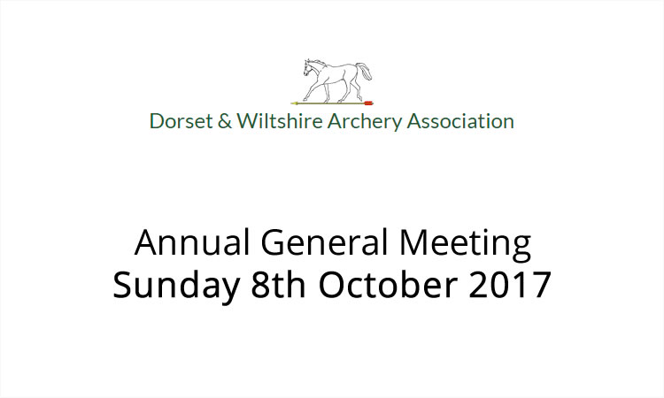 AGM for Dorset and Wiltshire Archery Association