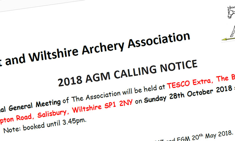 2018 AGM calling notice